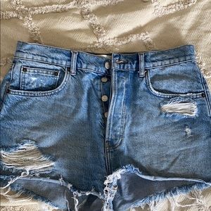 Reformation Jean Shorts